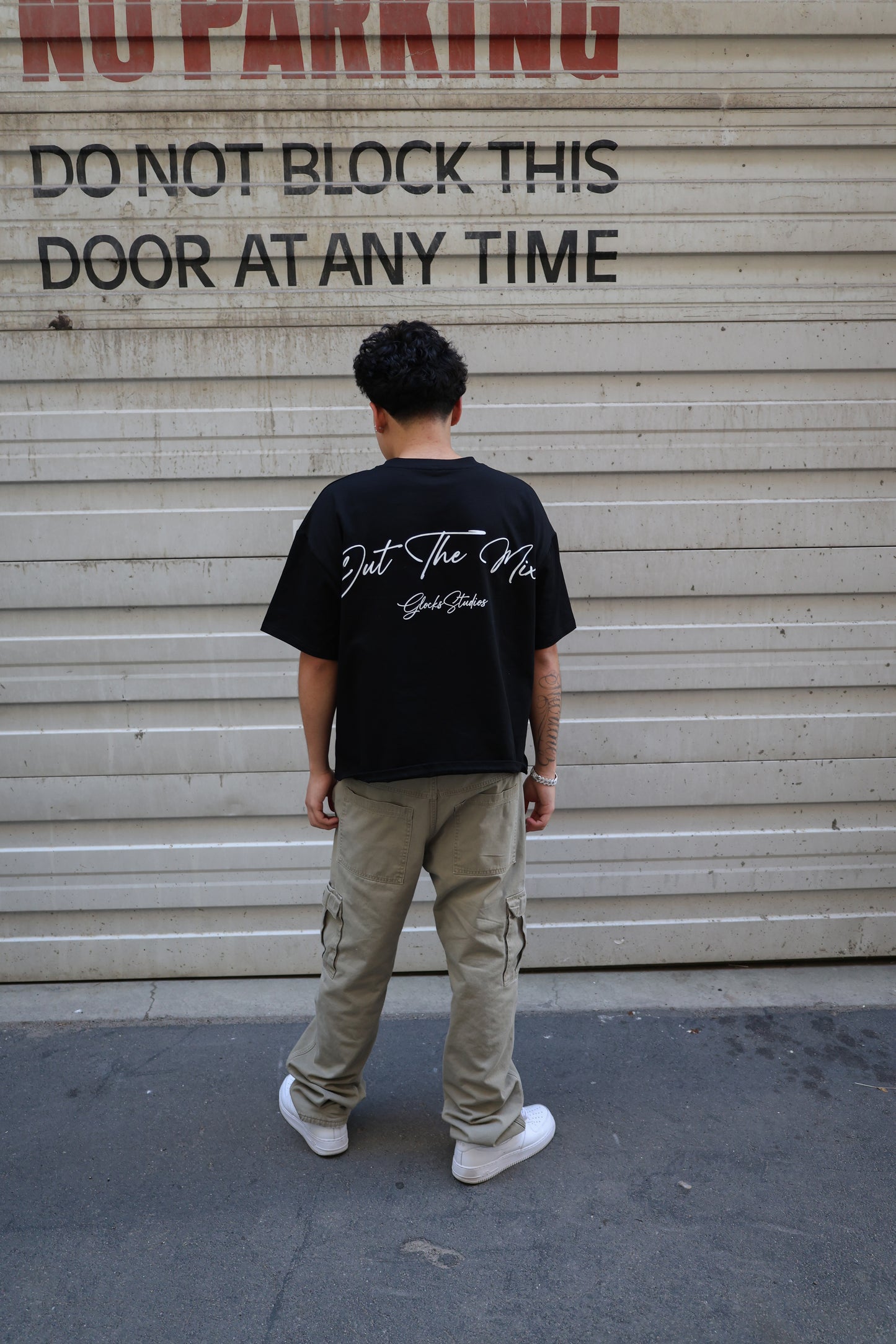 BLACK “OUT THE MIX” TEE