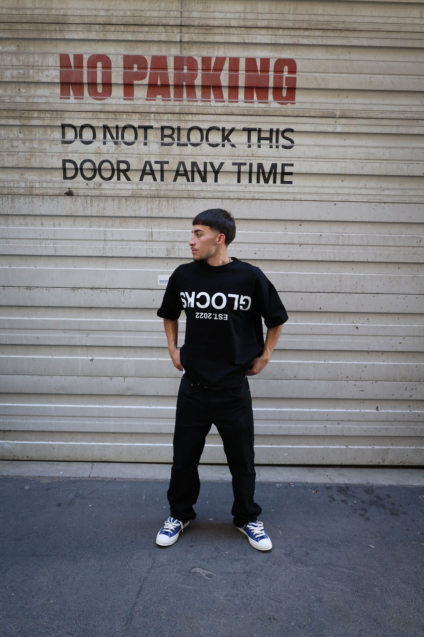 BLACK “OUT THE MIX” TEE