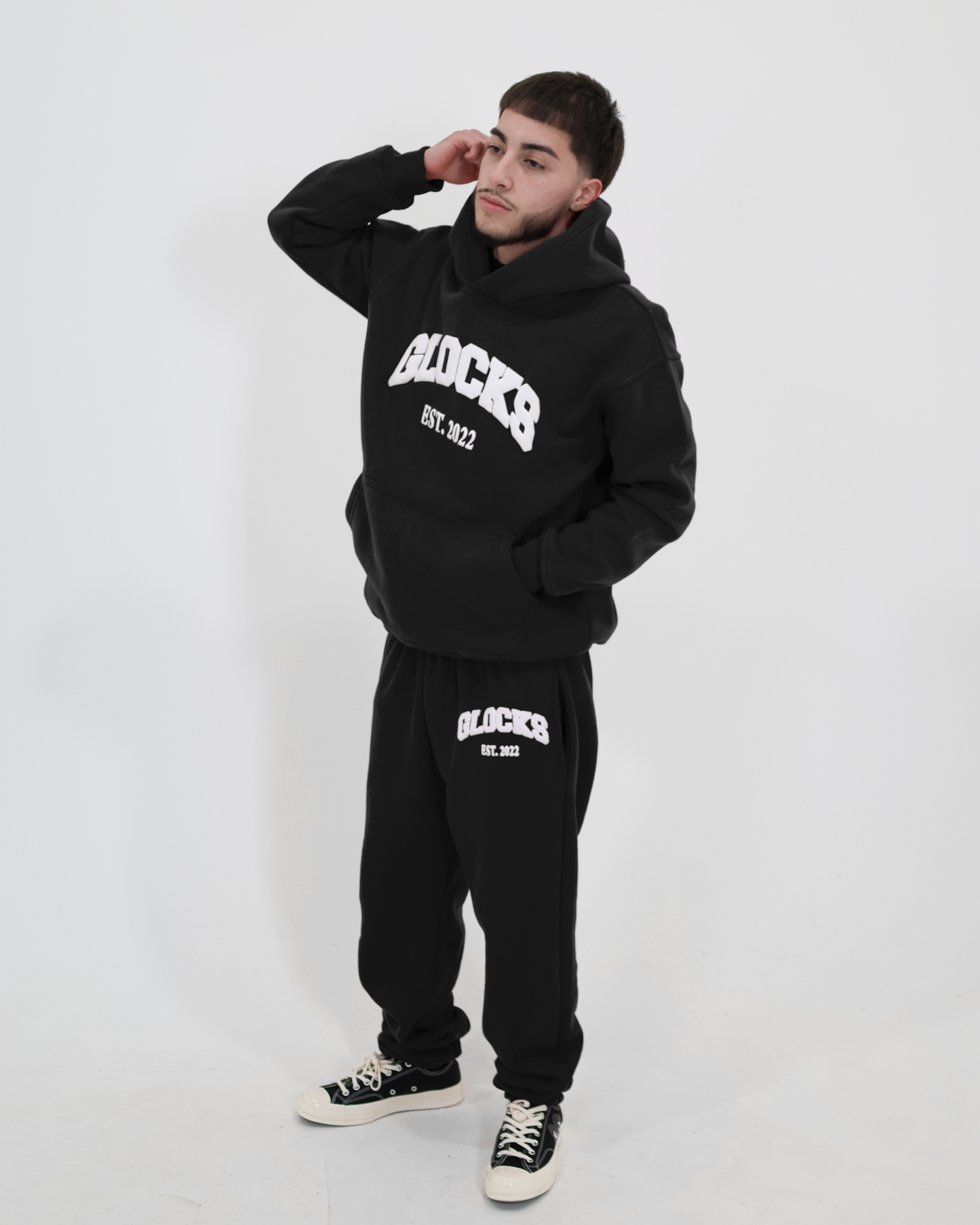 "BLACK" HOODIE