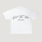 WHITE “OUT THE MIX” TEE