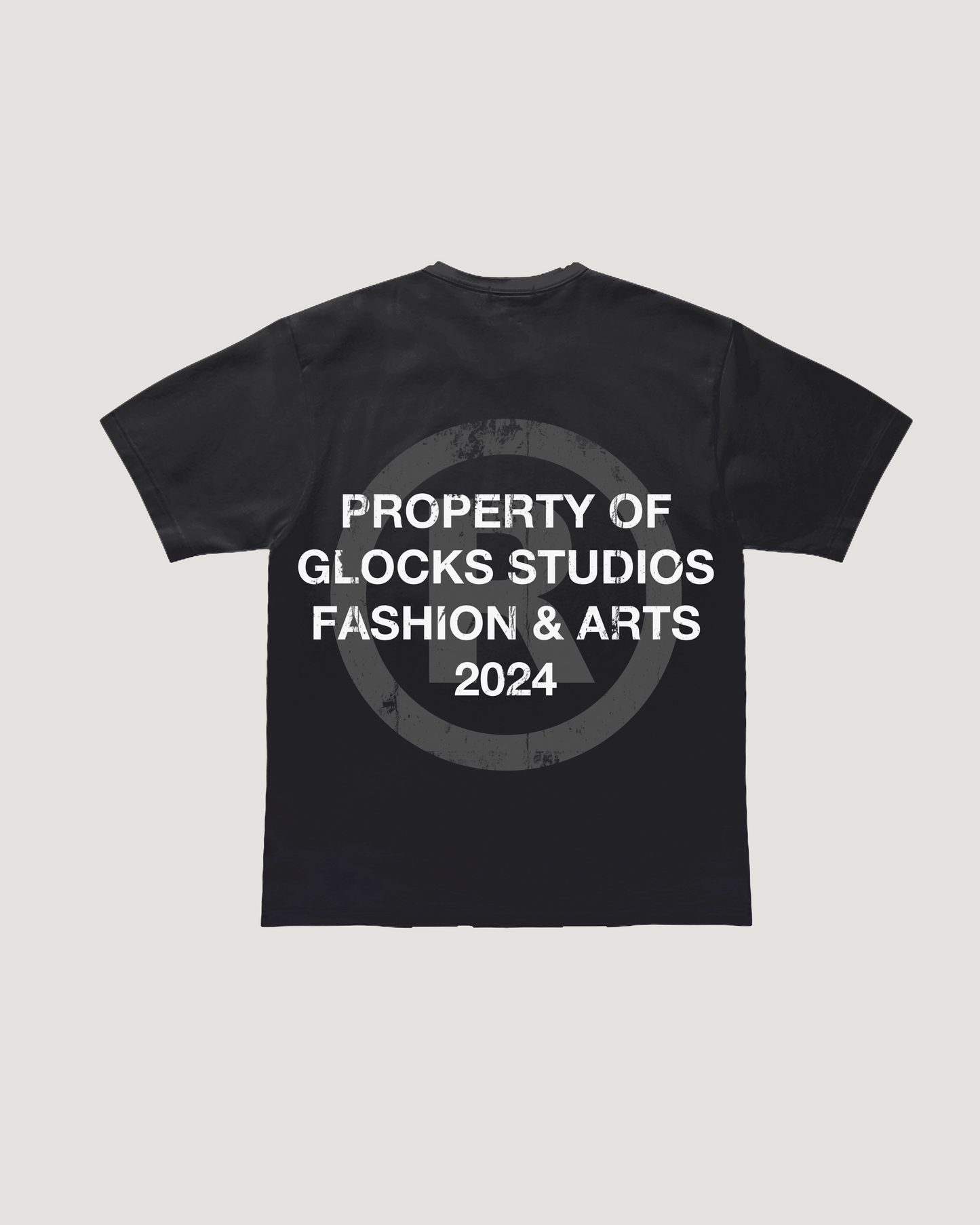 BLACK “FASHION & ARTS” TEE