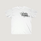 WHITE “FASHION & ARTS” TEE