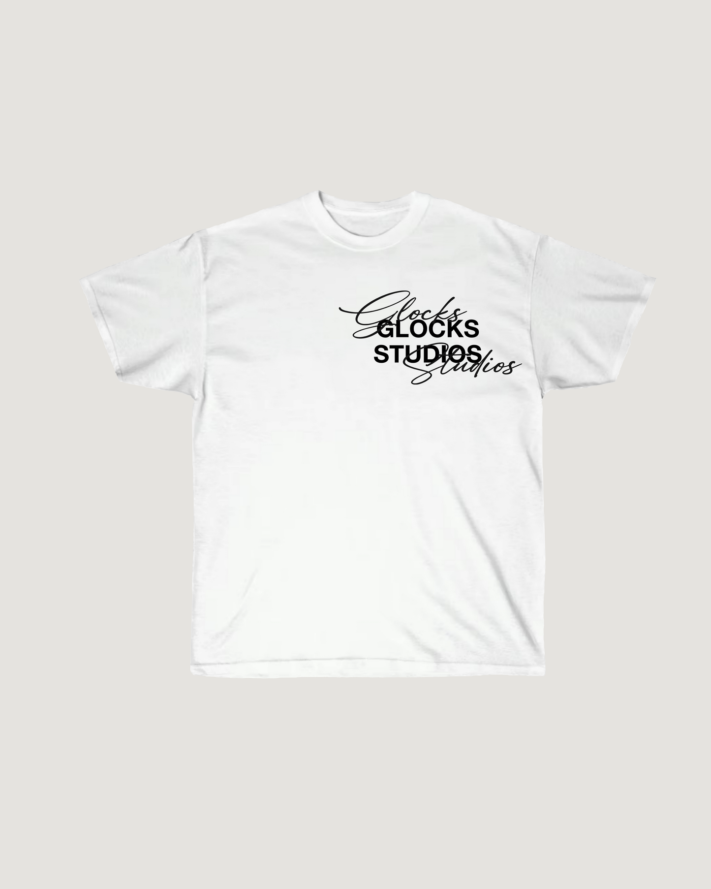 WHITE “FASHION & ARTS” TEE