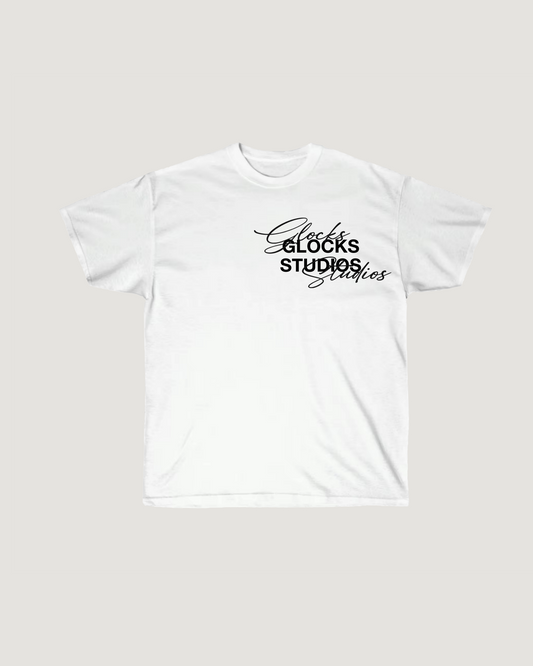 WHITE “FASHION & ARTS” TEE